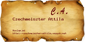 Czechmeiszter Attila névjegykártya
